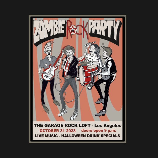 Zombie rock party by PoeticTheory