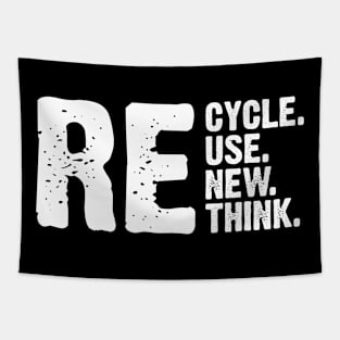 Recycle. Reuse. Renew, Rethink. v2 Tapestry