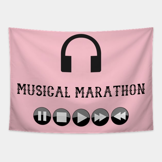 Musical marathon Tapestry by Tondemand