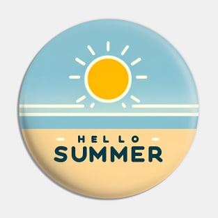 Hello Summer Pin