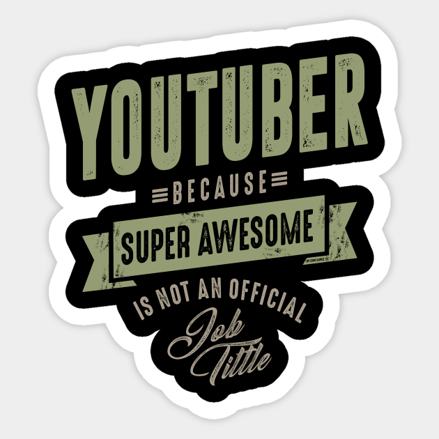 Youtuber - Youtuber - Sticker