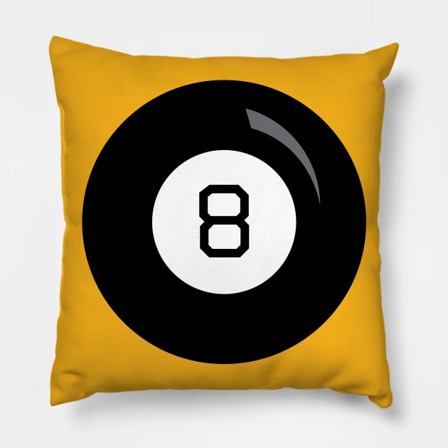 Magic 8 Ball Pillow by carsonology