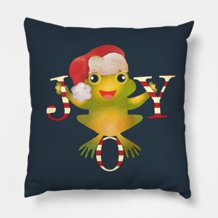 Christmas Frog Pillow