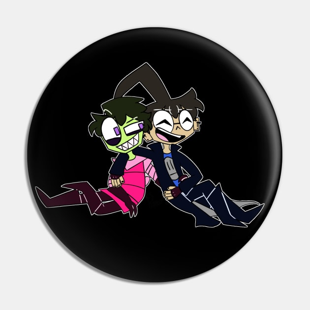 ZaDr Hug - Invader Zim Pin by L4BRY1NTHZ1