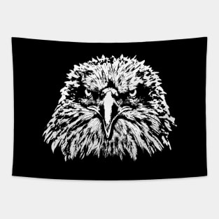 Bald Eagle Head Tapestry