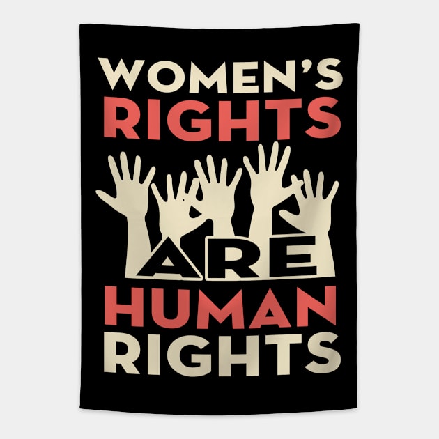 Women's Rights are Human Rights Tapestry by adik