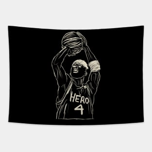 Basketball Hero Tapestry