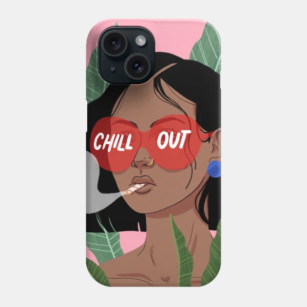 Chill Out! Phone Case by acaballz