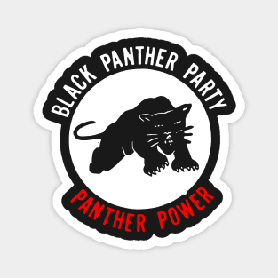 THE BLACK PANTHER PARTY Magnet