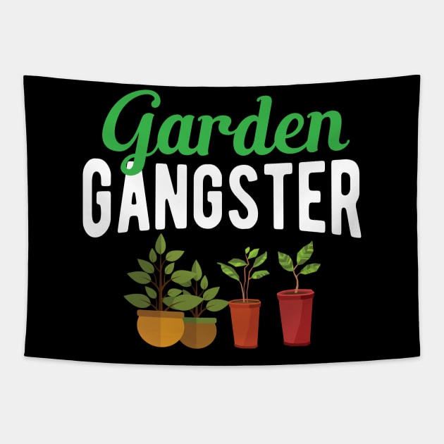 Garden Gangster Tapestry by KC Happy Shop