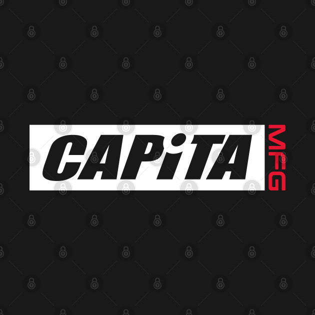 Capita  Skull Snowboard Sticker - Red | Burton Nitro by susugroo