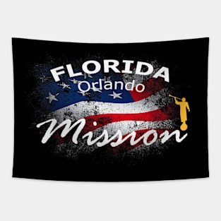 Florida Orlando Mormon LDS Mission - Missionary Gift Tapestry