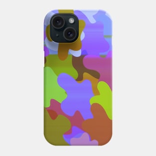 colorful camouflage Phone Case