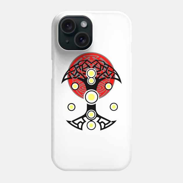 Thor Yggdrassil Design Phone Case by Vault Emporium