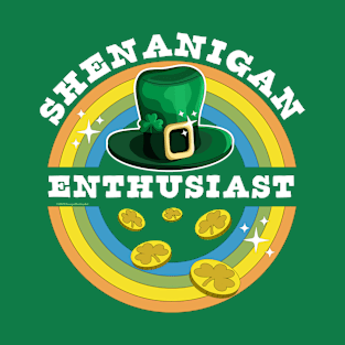 Shenanigan Enthusiast St Patrick's Day Funny T-Shirt