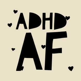 adhd hearts design T-Shirt