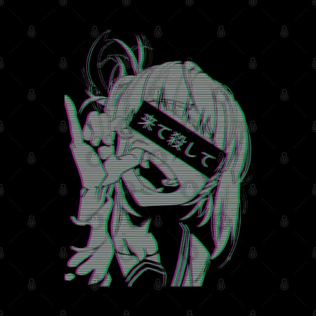 Toga Himiko (Glitch) Aesthetic - My Hero Academia by IKIGAISEKAI