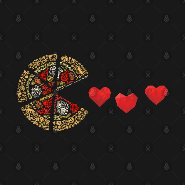 pizza is my valentine by hadlamcom