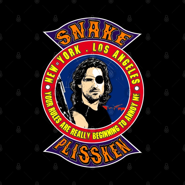 Snake Plissken Color by CosmicAngerDesign