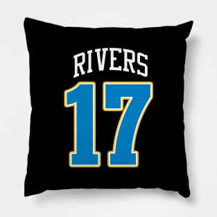 Philip Rivers #17 Pillow