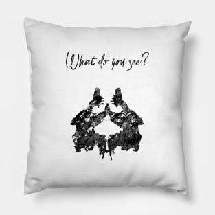 Rorschach inkblot test Pillow