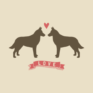 Belgian Malinois in Love T-Shirt