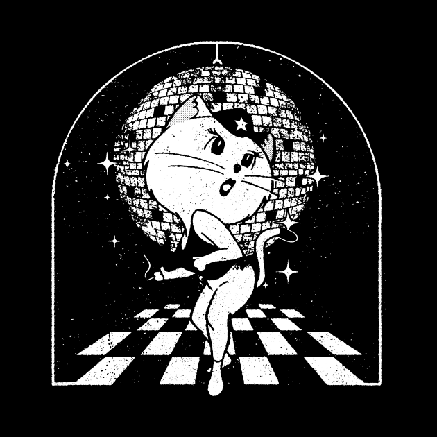 Disco Cat by Kane Banner