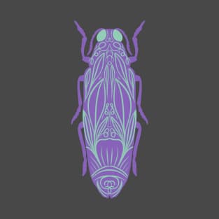 Purple Beetle T-Shirt