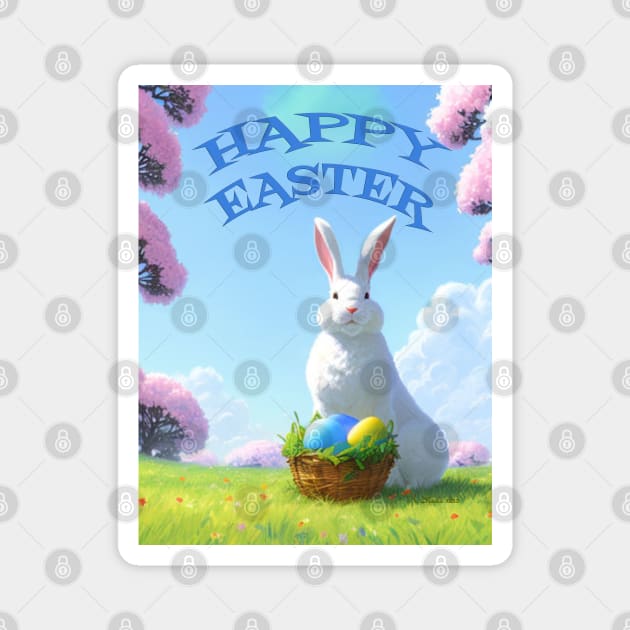 Happy easter Magnet by Stades