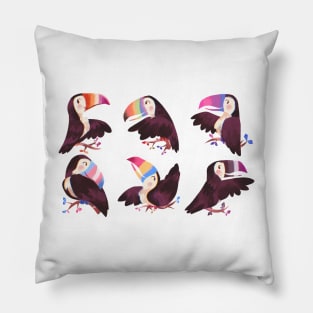 LGBT-Toucans Pillow