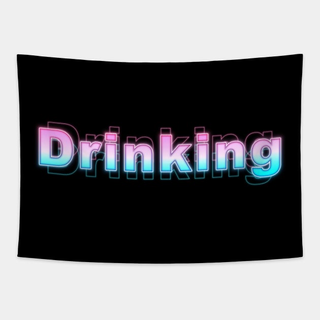 Drinking Tapestry by Sanzida Design