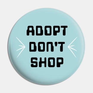 ADOPT! - Black Pin