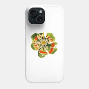 Fantasy Flower  white Phone Case