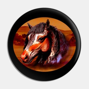 Appaloosa horse Pin