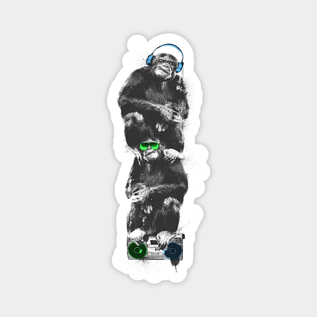 Monkey Music Magnet by Buy Custom Things