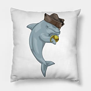 Dolphin Pirate Hook hand Pillow