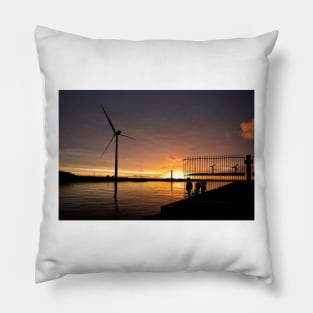 October sunrise on the River Blyth Pillow