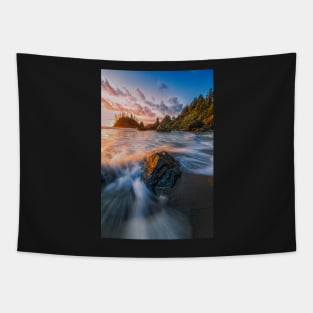 Beach Sunset Tapestry