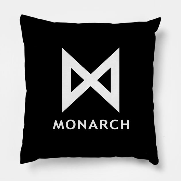 Monarch Monster Hunters Inc. Pillow by GeekGiftGallery