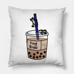 Amazon Milk Frog Boba Pillow