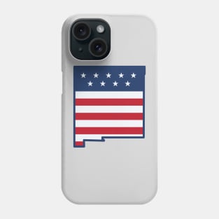 Stars and Stripes New Mexico Phone Case