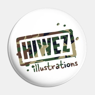 HIWEZ logo M80 Woodland Pin