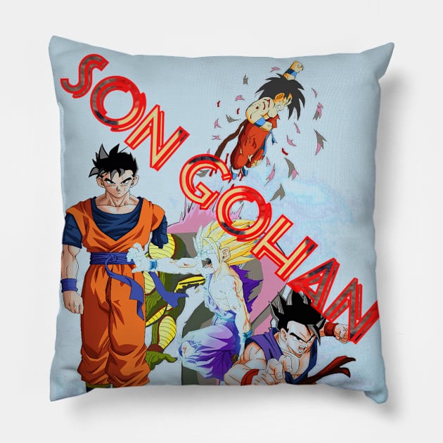 Son Gohan Pillow by phxaz