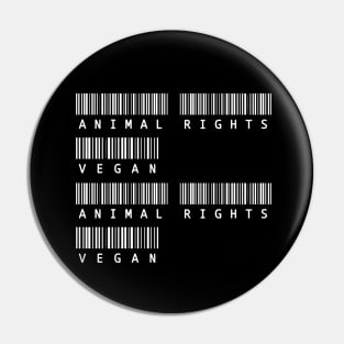 Animal Rights..Vegan Pin