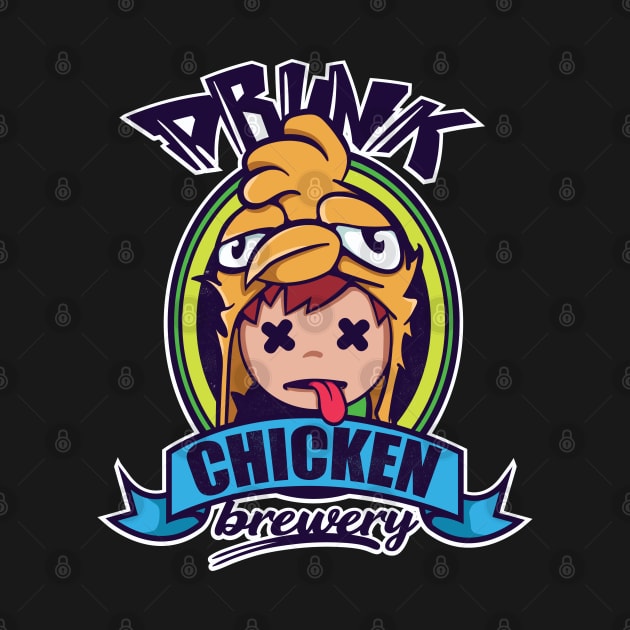 Drunk Chicken Brewery by Pixeldsigns