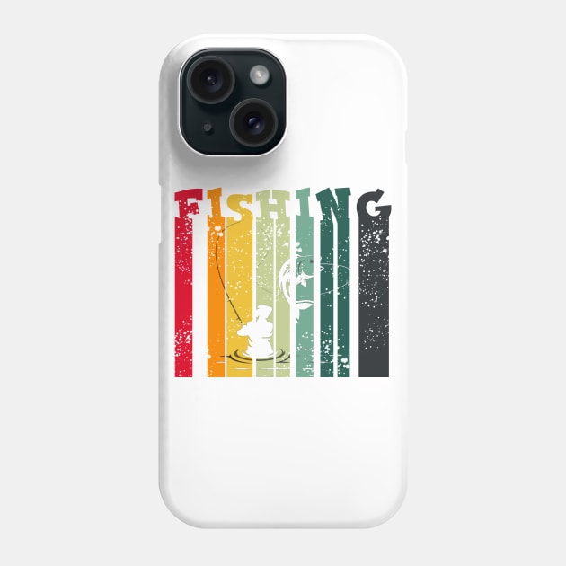 Colourful Fishing Phone Case by Imutobi