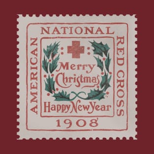 Christmas Stamp - 1908 T-Shirt