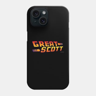 Back to the Future Great Scott! Phone Case