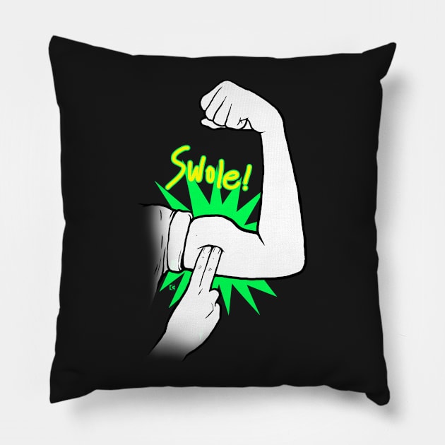 Swole! Pillow by CALMA