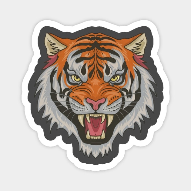 This Tiger Magnet by culturageek